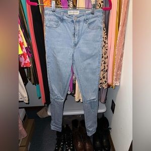 Bullhead Denim Co Super High Rise Skinniest Jean Size 26